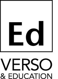 ED VERSO & EDUCATION