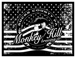 MONKEY HILL BREWING CO. BUCKS COUNTY PAEST. 2016