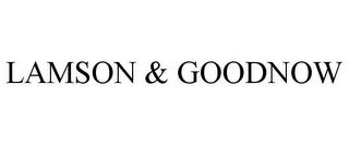 LAMSON & GOODNOW