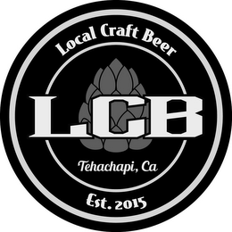 LOCAL CRAFT BEER LCB TEHACHAPI CA EST. 2015