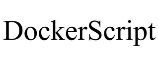 DOCKERSCRIPT