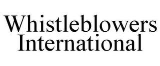 WHISTLEBLOWERS INTERNATIONAL