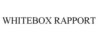 WHITEBOX RAPPORT