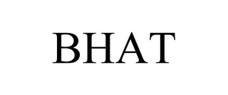 BHAT