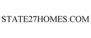 STATE27HOMES.COM