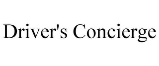 DRIVER'S CONCIERGE