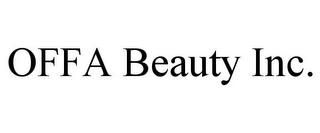 OFFA BEAUTY INC.