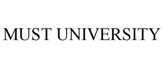 MUST UNIVERSITY