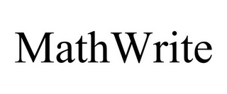 MATHWRITE