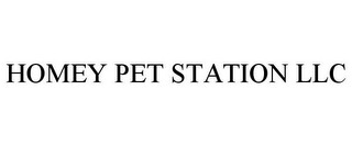 HOMEY PET STATION LLC