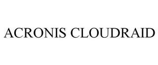 ACRONIS CLOUDRAID