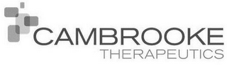 CAMBROOKE THERAPEUTICS