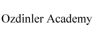 OZDINLER ACADEMY