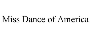 MISS DANCE OF AMERICA