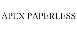 APEX PAPERLESS