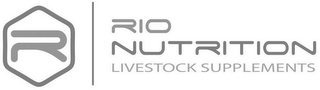 RIO NUTRITION LIVESTOCK SUPPLEMENTS