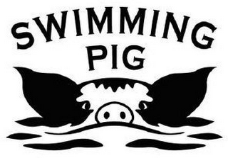 SWIMMING PIG