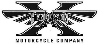 X HENDERSON MOTORCYCLE COMPANY