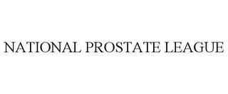 NATIONAL PROSTATE LEAGUE