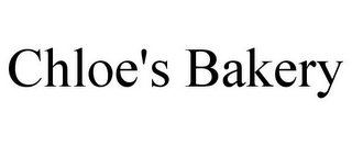 CHLOE'S BAKERY