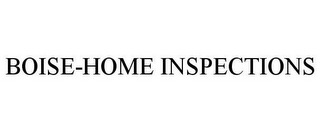 BOISE-HOME INSPECTIONS