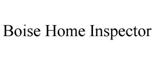 BOISE HOME INSPECTOR