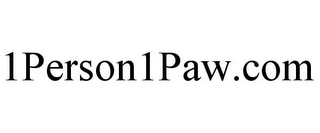 1PERSON1PAW.COM