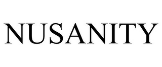 NUSANITY