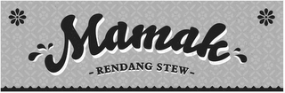 MAMAK - RENDANG STEW -