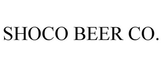 SHOCO BEER CO.