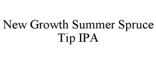 NEW GROWTH SUMMER SPRUCE TIP IPA