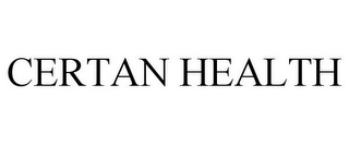 CERTAN HEALTH