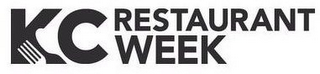 KC RESTAURANT WEEK