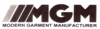 MGM MODERN GARMENT MANUFACTURER