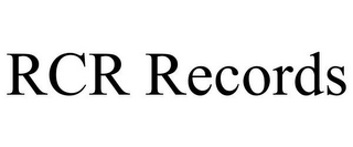 RCR RECORDS