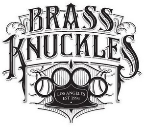 BRASS KNUCKLES LOS ANGELES EST 1996