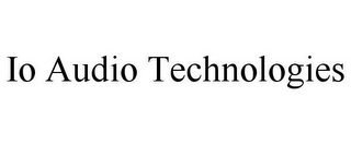 IO AUDIO TECHNOLOGIES