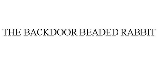 THE BACKDOOR BEADED RABBIT