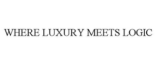 WHERE LUXURY MEETS LOGIC