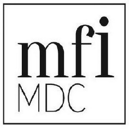 MFI MDC