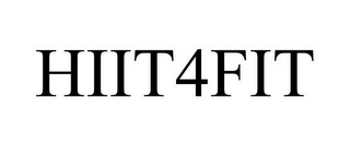 HIIT4FIT