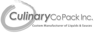 CULINARYCOPACK INC. CUSTOM MANUFACTUREROF LIQUIDS & SAUCES