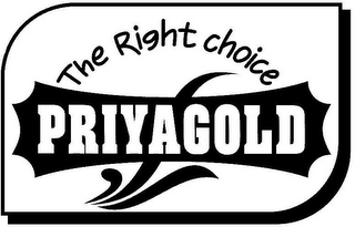 THE RIGHT CHOICE PRIYAGOLD