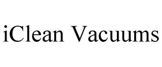 ICLEAN VACUUMS