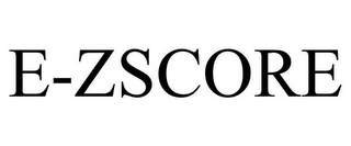 E-ZSCORE