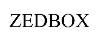 ZEDBOX