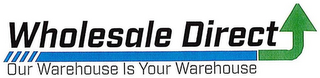 WHOLESALE DIRECT OUR WAREHOUSE IS YOUR WAREHOUSE