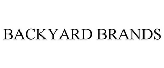BACKYARD BRANDS
