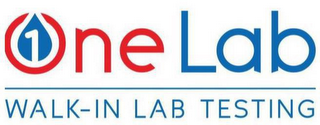 1 ONE LAB WALK-IN LAB TESTING