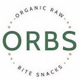 ORBS ORGANIC RAW BITE SNACKS